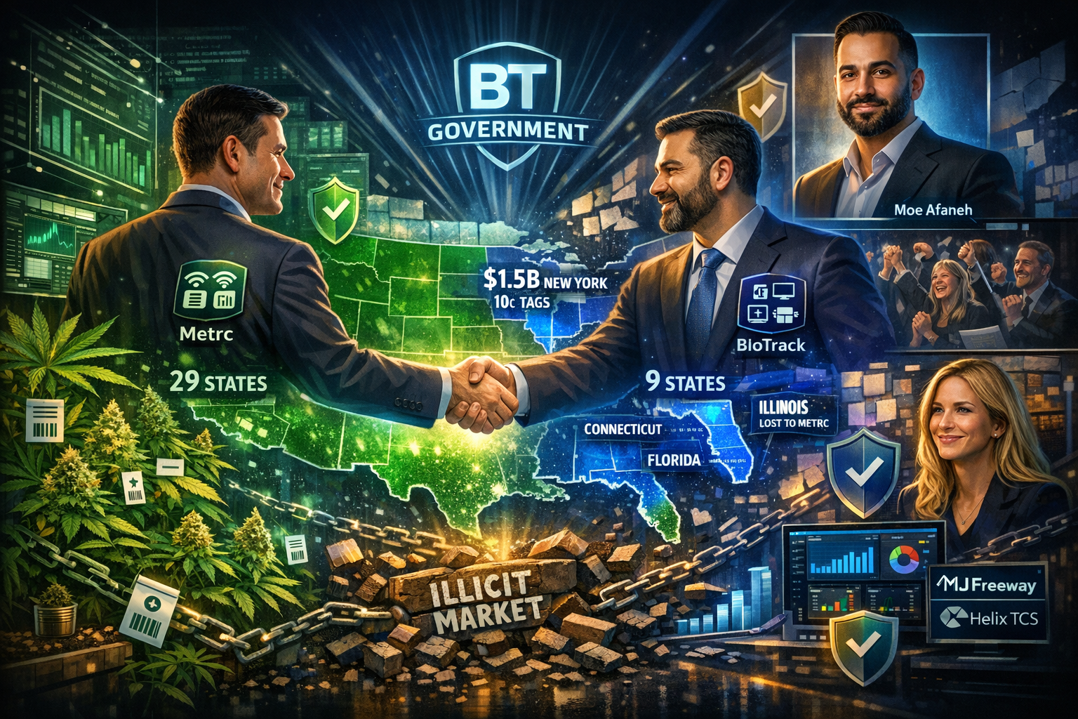 Metrc-BioTrack Partnership Drives Cannabis Tracking Software Consolidation