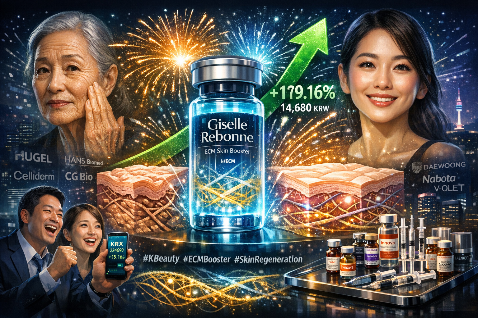 GC Green Cross Wellbeing Shares Surge 19% on Next-Gen ECM Skin Booster Launch