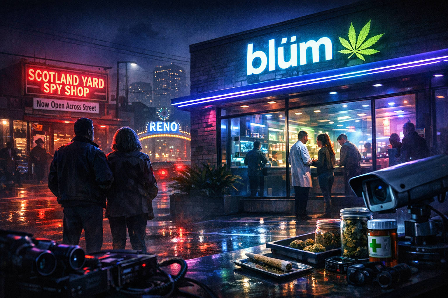 Blüm Medical Marijuana Dispensary Takes Over Reno Midtown Spy Shop Site