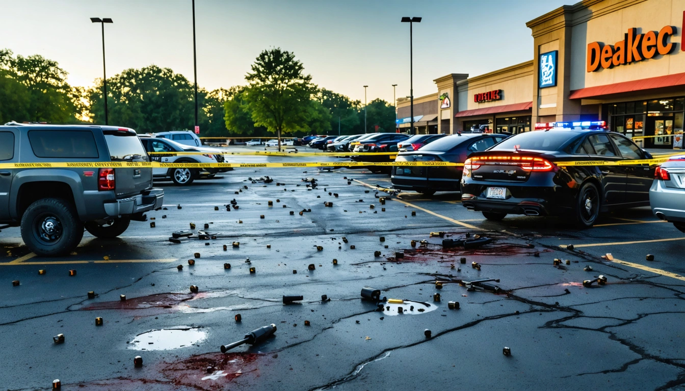DeKalb County Gunfight Injures Man in Decatur Shopping Center Parking Lot