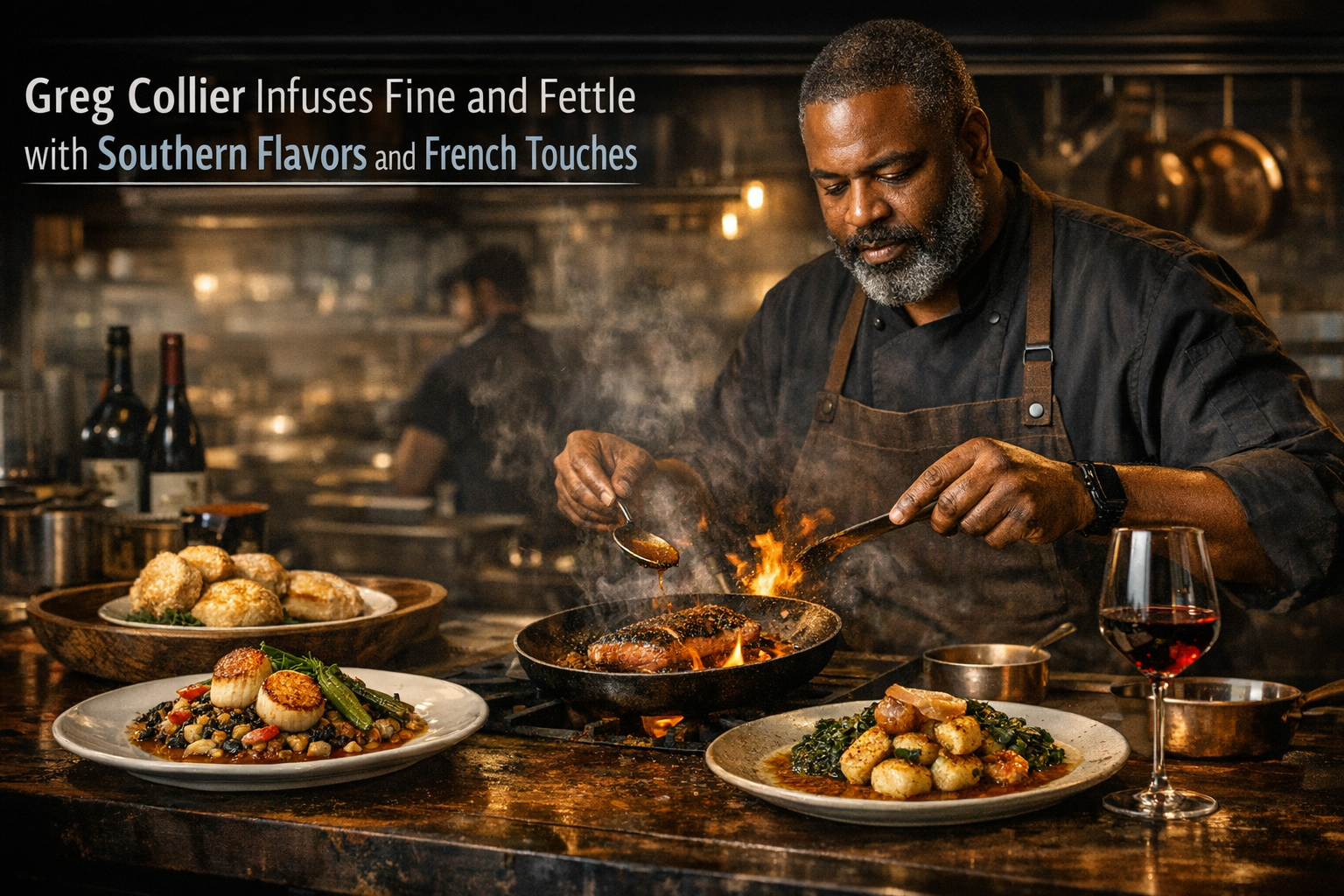 Greg Collier Infuses Fine and Fettle with Southern Flavors and French Touches