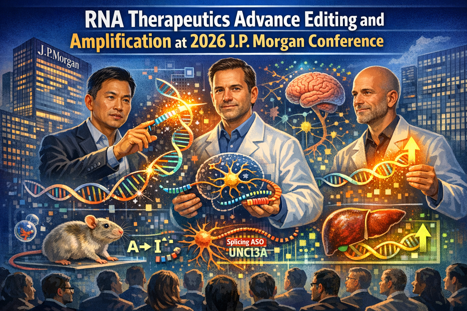 RNA Therapeutics Advance Editing and Amplification at 2026 J.P. Morgan Conference