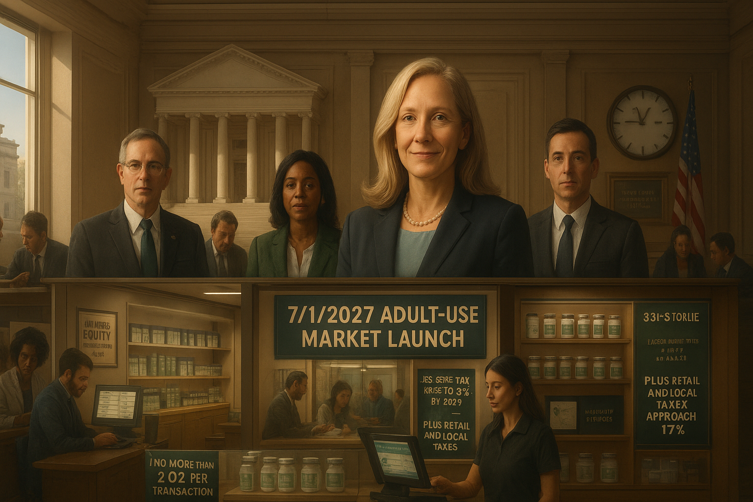 Virginia Strikes Cannabis Sales Compromise, Setting a July 2027 Market Launch