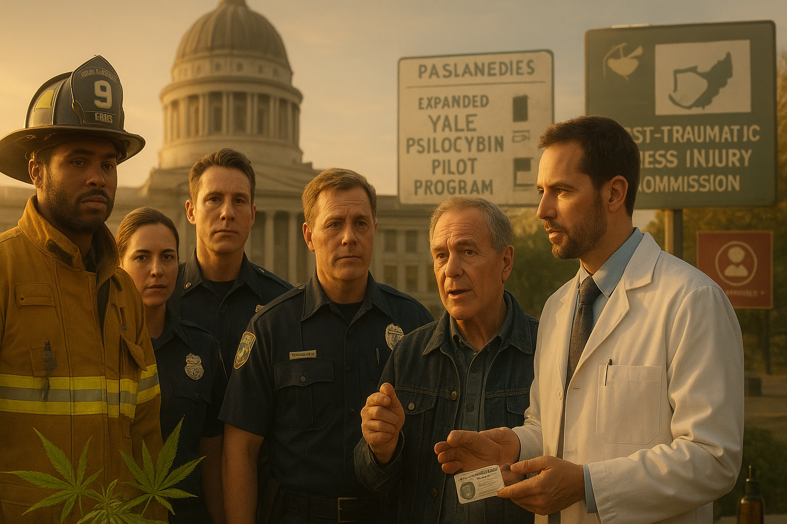 States Push New PTSD Treatment Options for First Responders, Including Medical Cannabis Protections