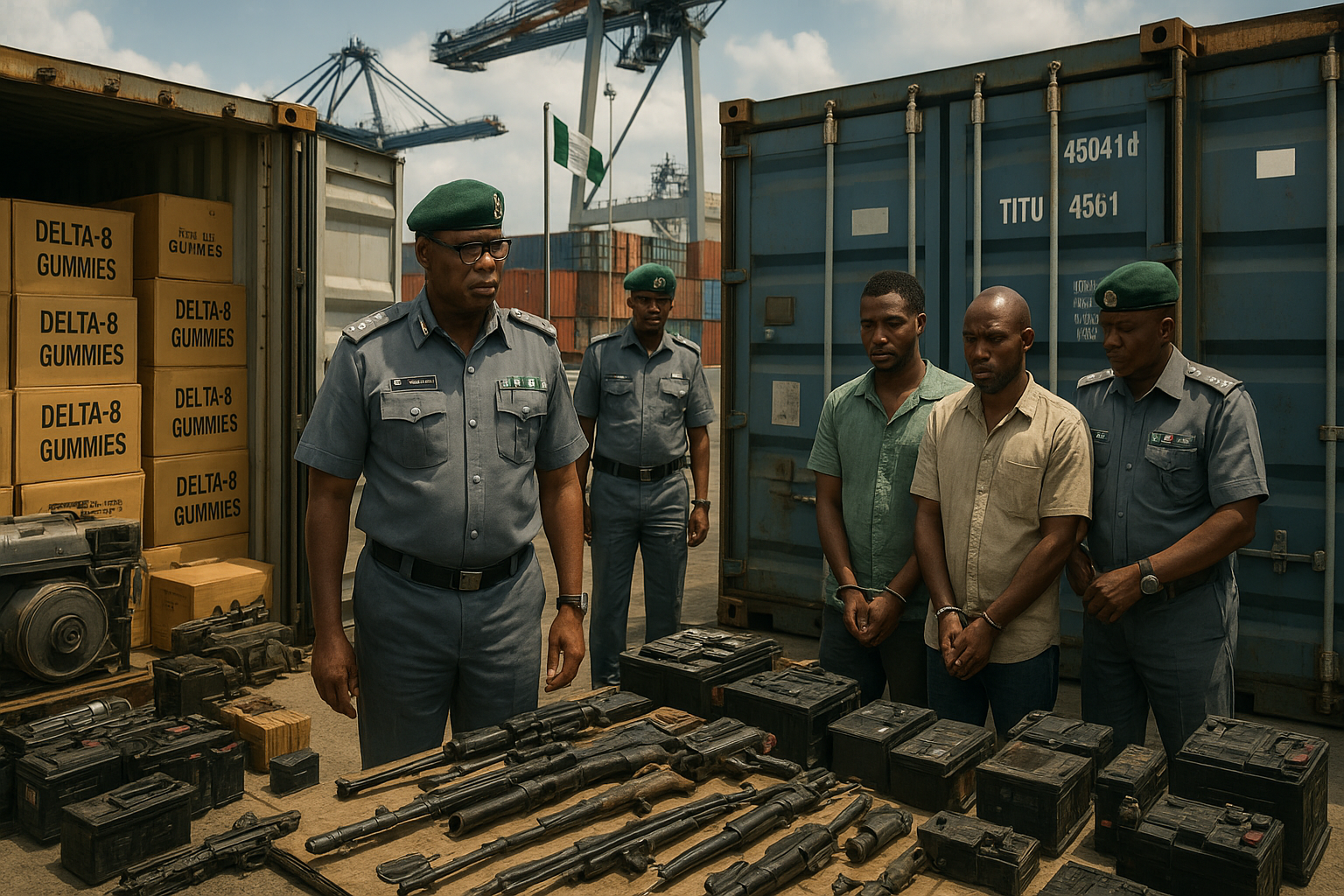Nigeria Customs Seizure Exposes Gaps in Cannabis Product Trafficking Controls