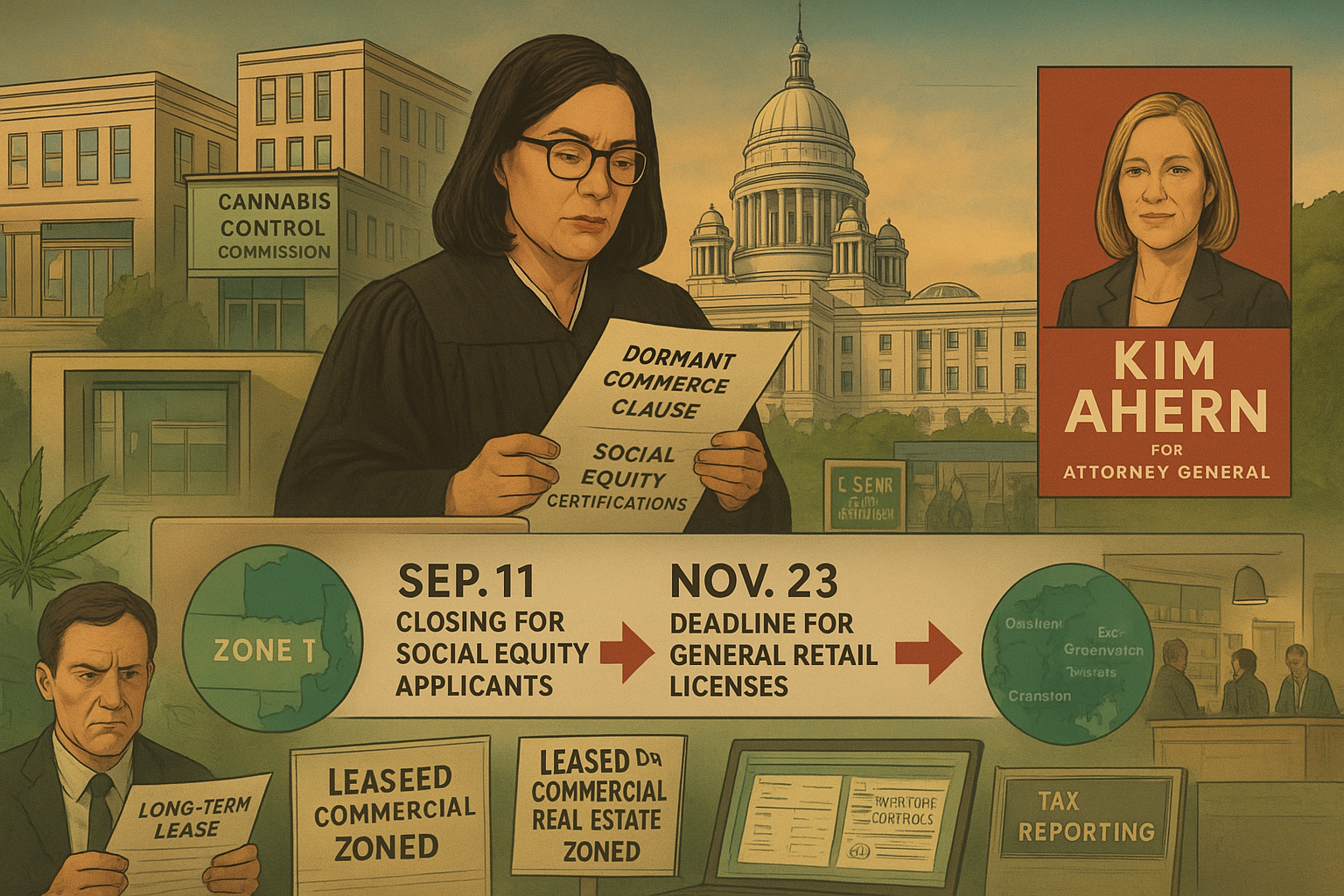 Rhode Island Reopens Dispensary Licensing After Residency Rule Collapse