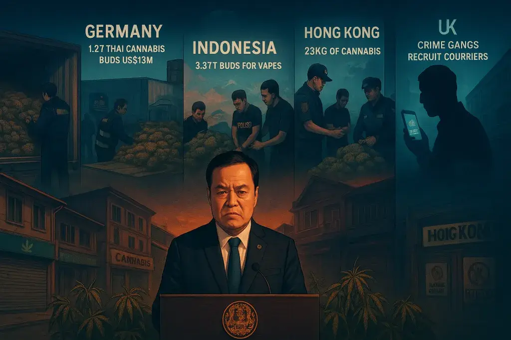 Thai Cannabis Seizures Abroad Force a Hard Reckoning Over Deregulation