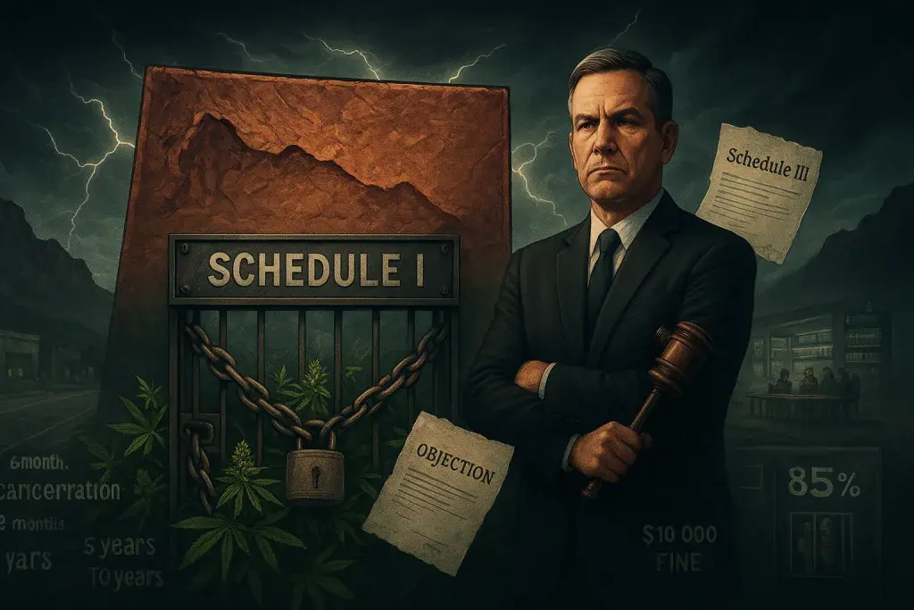Wyoming Locks Cannabis at Schedule I, Defying Federal Rescheduling Order